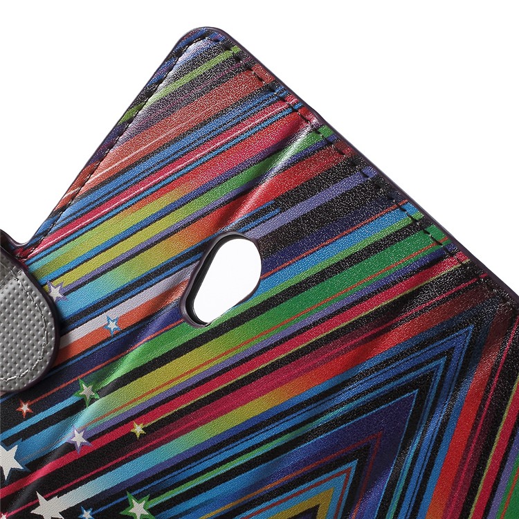Stand Leather Magnetic Case for Asus Zenfone 5 A500KL A500CG (2014) / A501CG (2015) - Meteor Shower-6