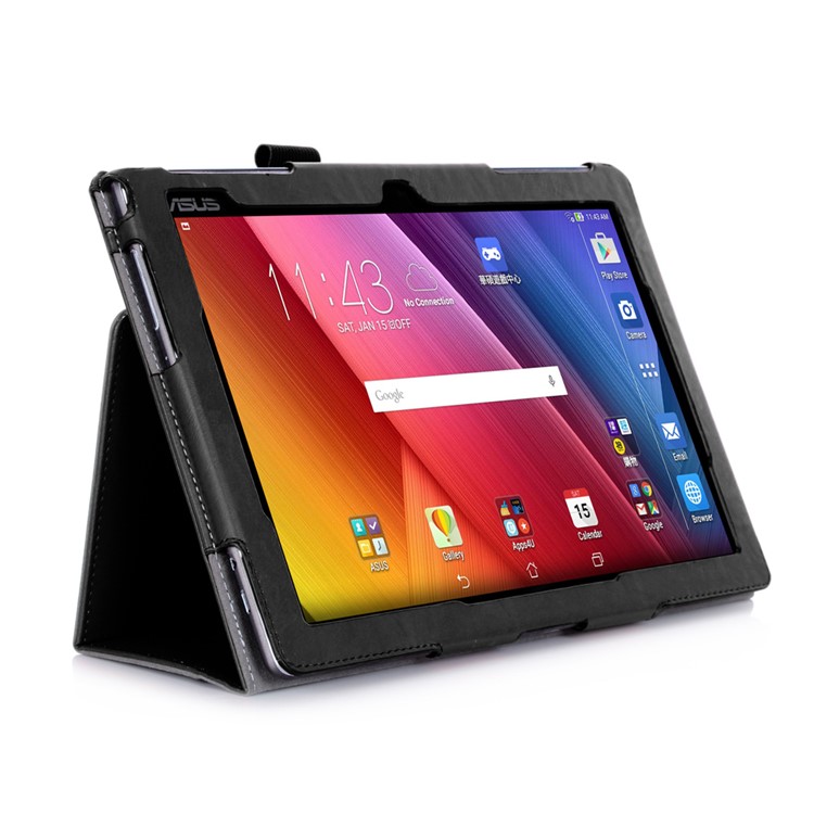 PU Leather Card Holder Case for Asus ZenPad 10 Z300C - Black-4