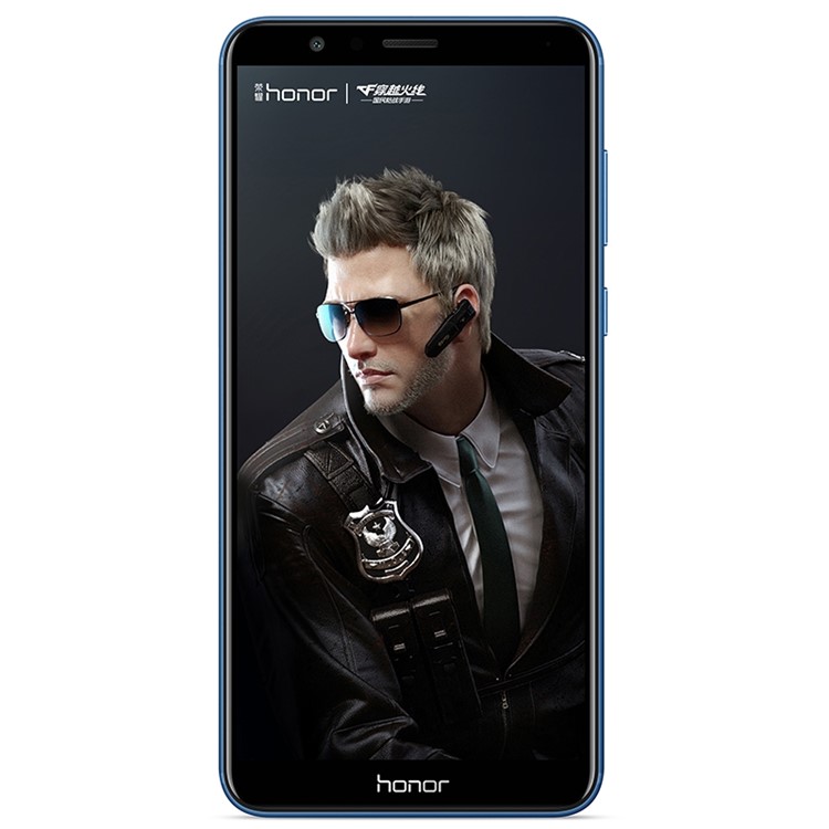 HUAWEI Honneur 7X (BND-AL10) 4 Go De RAM 32 Go ROM Capteur D'empreintes Digitales 4G Smartphone 5,93 Pouces Kirin 659 Octa-core - Bleu-2