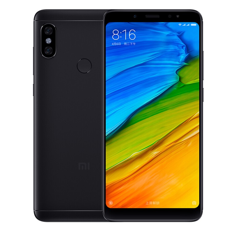 

XIAOMI Redmi Note 5 4GB+64GB 5.99 inch 4G Smartphone Snapdragon 636 Octa Core - Black