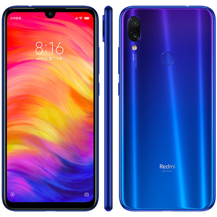 XIAOMI Redmi Note 7 6,3 Zoll-Oktakern 4G-Smartphone 4GB + 64GB - Blau-5