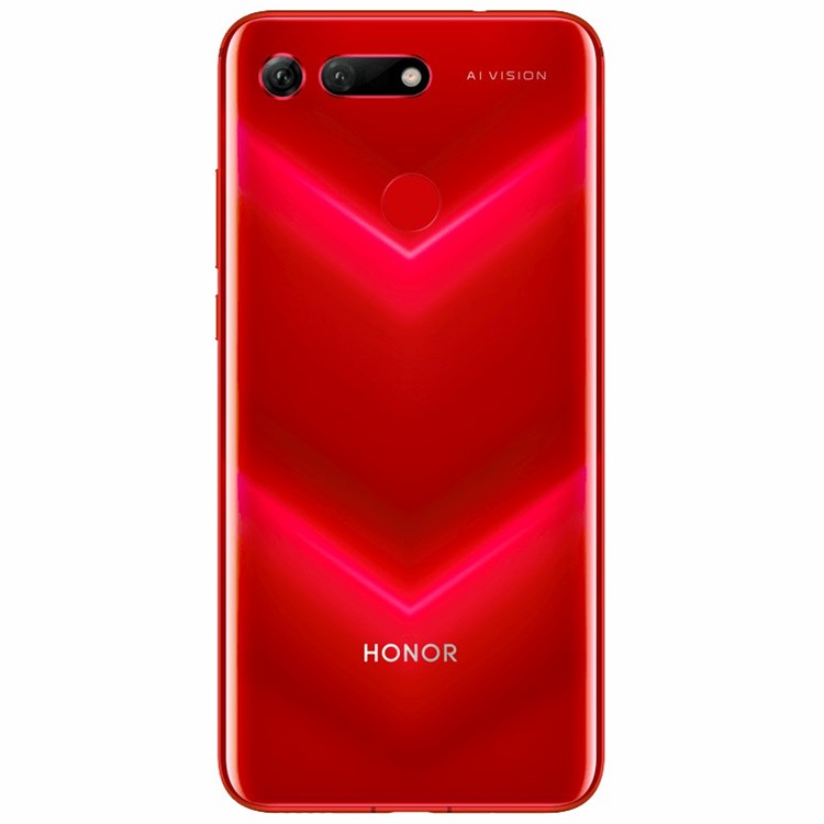 HUAWEI Honor V20 (PCT-AL10) 6 GB + 128 GB 6,4-Zoll-Kirin 980-Okta-Core-4G-Smartphone - Rot-3