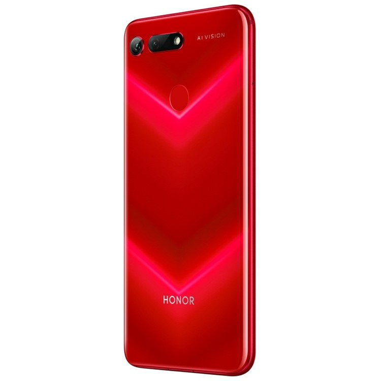 HUAWEI Honor V20 (PCT-AL10) 6 GB + 128 GB 6,4-Zoll-Kirin 980-Okta-Core-4G-Smartphone - Rot-4