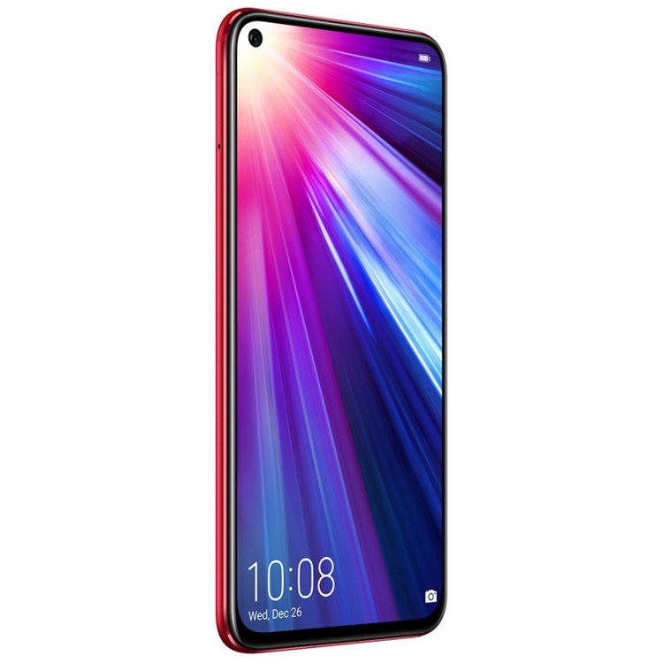 HUAWEI Honor V20 (PCT-AL10) 6 GB + 128 GB 6,4-Zoll-Kirin 980-Okta-Core-4G-Smartphone - Rot-5