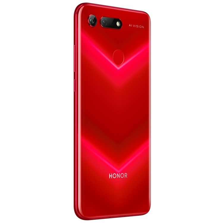 HUAWEI Honor V20 (PCT-AL10) 6 GB + 128 GB 6,4-Zoll-Kirin 980-Okta-Core-4G-Smartphone - Rot-6