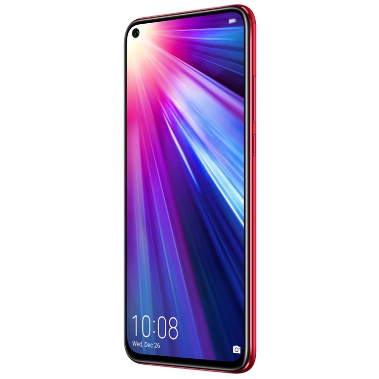 HUAWEI Honor V20 (PCT-AL10) 6 GB + 128 GB 6,4-Zoll-Kirin 980-Okta-Core-4G-Smartphone - Rot-7