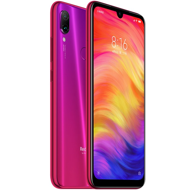 XIAOMI Redmi Note 7 6,3 Zoll-Oktakern 4G-Smartphone 6 GB + 64 GB - Rose-4