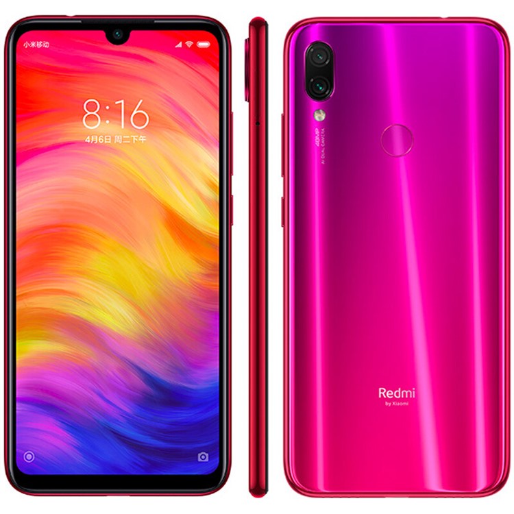 XIAOMI Redmi Note 7 6,3 Zoll-Oktakern 4G-Smartphone 6 GB + 64 GB - Rose-5