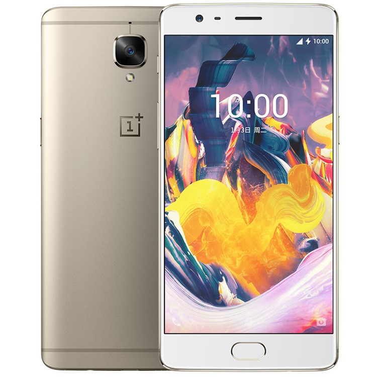 ONEPLUS 3T (A3010) 4G Smartphone 5.5 inch 6+64GB OxygenOS Snapdragon 821 Quad Core - Gold-1