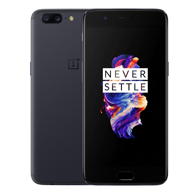 ONEPLUS 5 (A5000) 5.5 inch Android 7.0 4G Smartphone Snapdragon 835 Octa Core 6+64GB Three Cameras - Grey-1