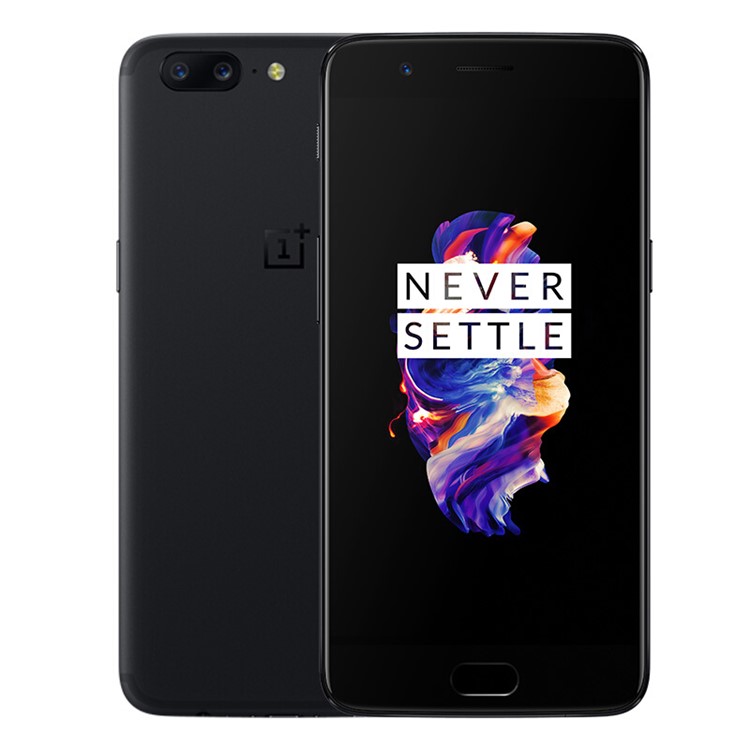 ONEPLUS 5 (A5000) 5.5 inch Android 7.0 4G Smartphone Snapdragon 835 Octa Core 8+128GB Three Cameras - Black-1