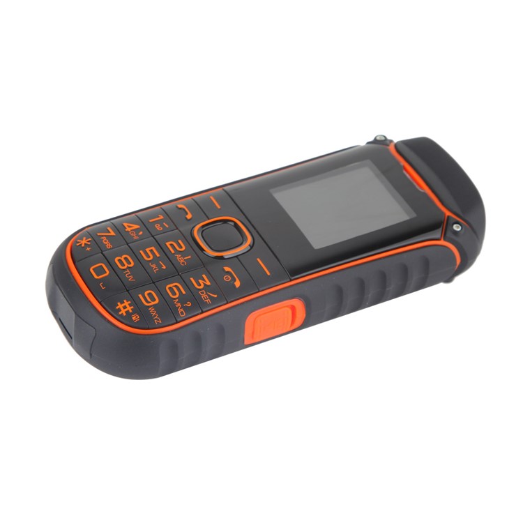 A5000 + 1,77-Zoll-Dual-SIM-Bluetooth V2.0 2G Telefon, Unterstützung FM-Radio - Orange-3