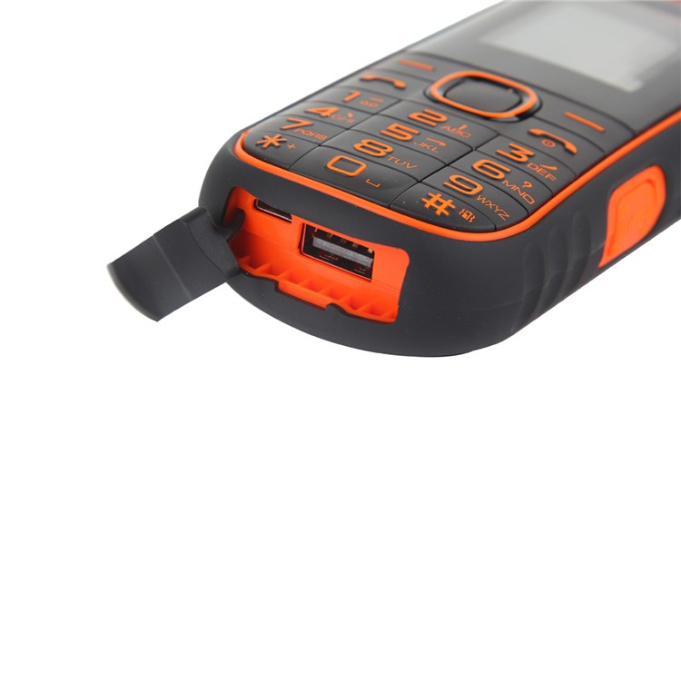 A5000 + 1,77-Zoll-Dual-SIM-Bluetooth V2.0 2G Telefon, Unterstützung FM-Radio - Orange-8