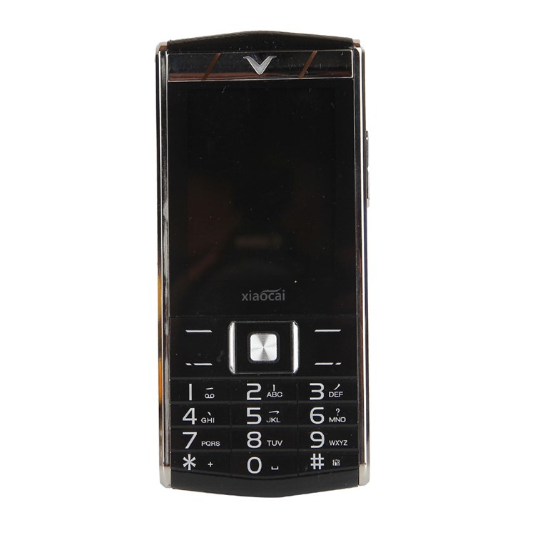 XIAOCAI V1 2.4" GSM Mobile Phone 64MB RAM + 64MB ROM 0.3MP Camera - Black-1