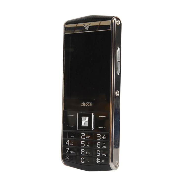 XIAOCAI V1 2.4" GSM Mobile Phone 64MB RAM + 64MB ROM 0.3MP Camera - Black-4