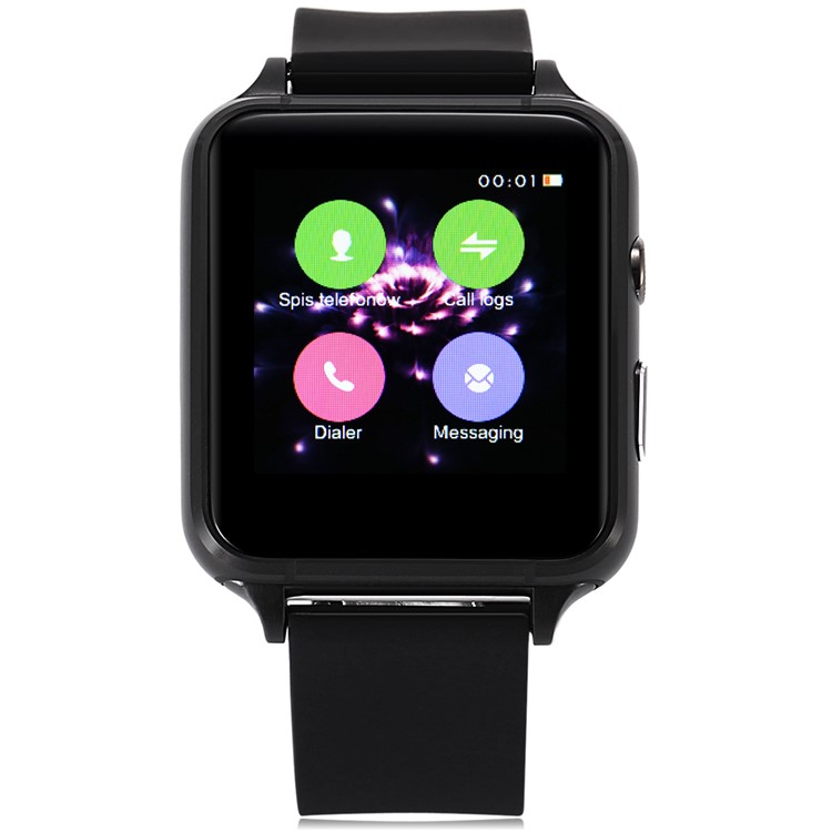 M88 Bluetooth Smart Watch MTK2502 2G Smart Watch Phone Support SIM TF Card - Black-8