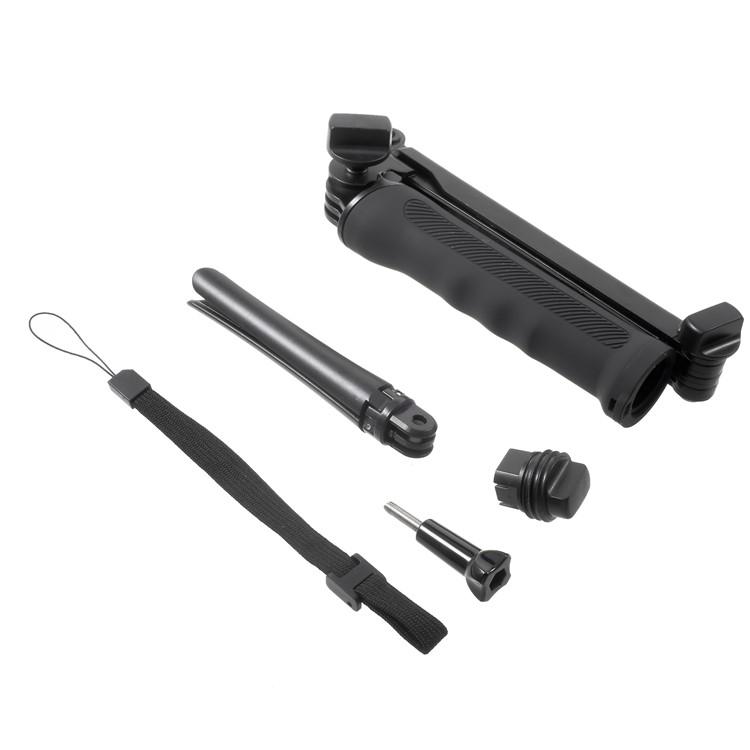 Foldable 3-way Selfie Monopod Grip Arm Tripod Stand for GoPro/Xiaomyi/SJCAM-14