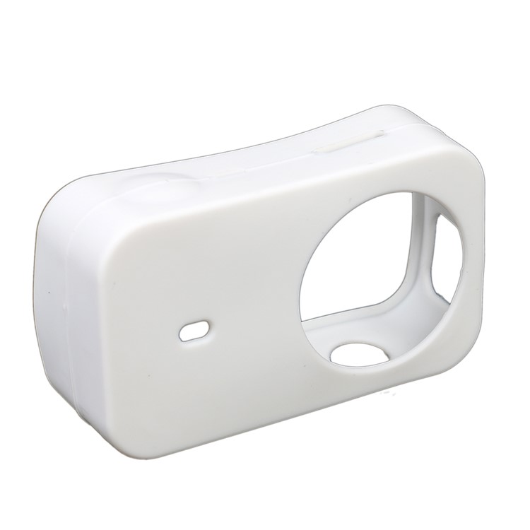 Protective Silicone Housing Cover for Xiaomi Mijia Mini 4K Action Camera + Lens Cap Protective Case - White-14