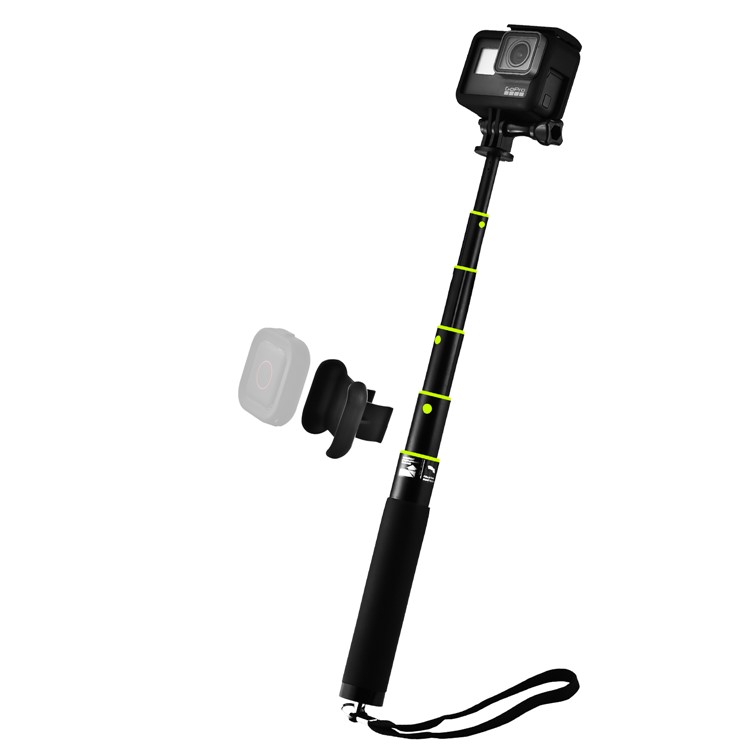7.1-31.5 Inch Extendable Selfie Stick for GoPro Hero 5/4/3 etc. with Remote Clip Mount -10