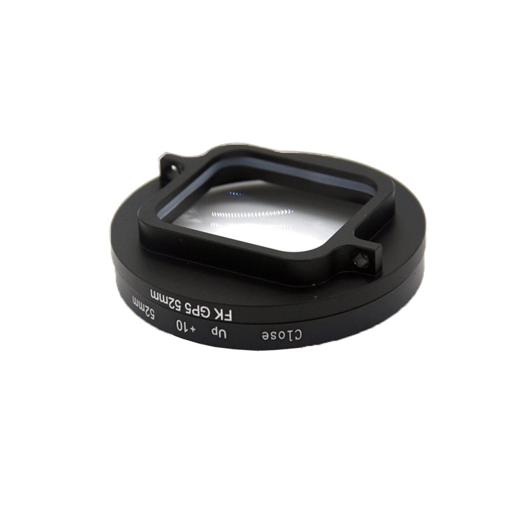AT748 Professional 10X Macro Lens Filter 52mm Close up Micro-camera Lens for Gopro Hero 5/6-4