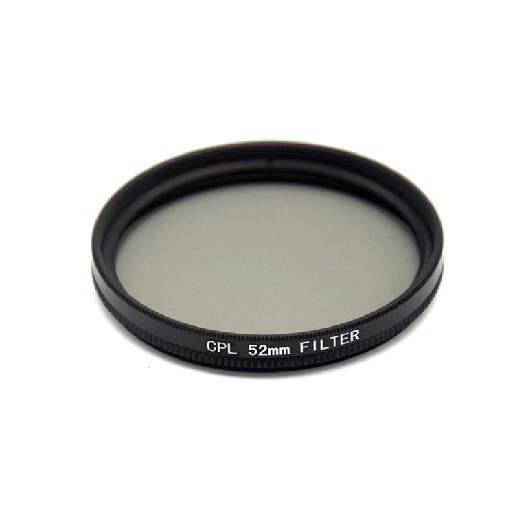 AT746 Professional 52mm UV Filter CPL Filter Multi-coated Lens Filter Kit for Gopro Hero 5/6-2