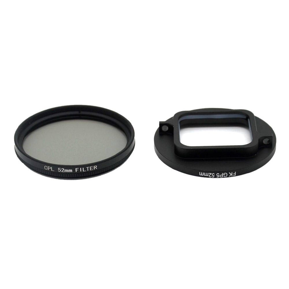 Lens de Polarizador CPL de 52 mm Conjunto Para GoPro Hero 5/6