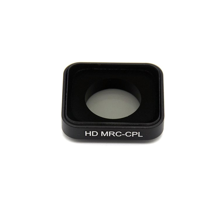 Camera Lens Cover Protectors with Half Graduated Color Filter Lens + UV Lens + CPL Lens for GoPro Hero 6/5-6