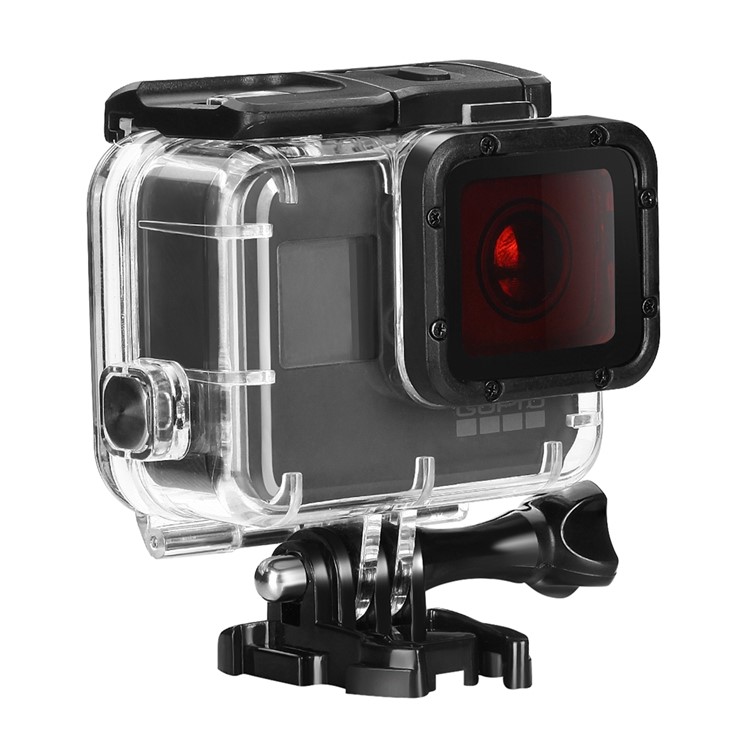 Camera Lens Cover Protector with Colored Filter for GoPro Hero 6/5 - Red Filter-8