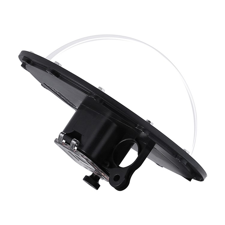 Dome Port Diving Lens Hood for GoPro Hero 4 Session with Strap and Anti-fog Inserts-3