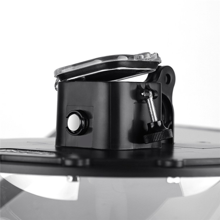 Dome Port Diving Lens Hood for GoPro Hero 4 Session with Strap and Anti-fog Inserts-6