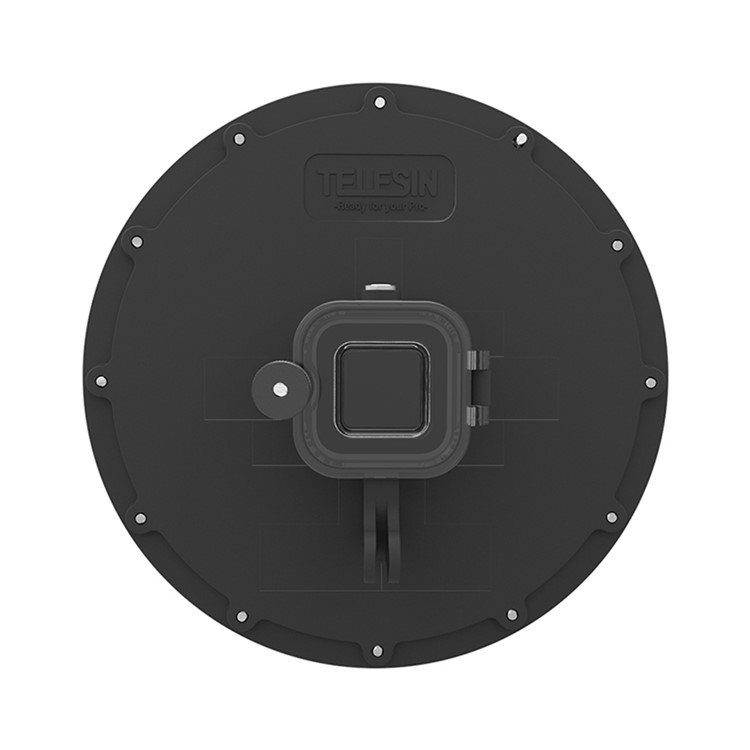 Dome Port Diving Lens Hood for GoPro Hero 4 Session with Strap and Anti-fog Inserts-9