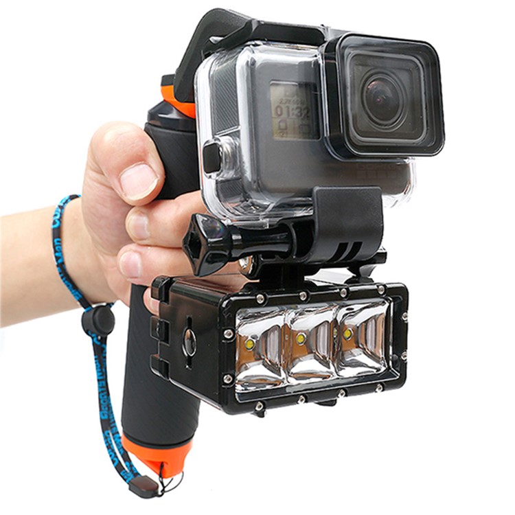 AT719 Pistol Shutter Trigger Stick Hand Grip for GoPro Hero 5-4