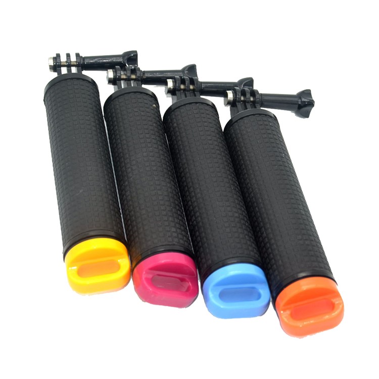 AT718 Floaty Bobber Camera Hand Grip with Lanyard + Thumb Screw for GoPro Hero 6/5/4/3+/3/2/1 Etc. - Rose-7