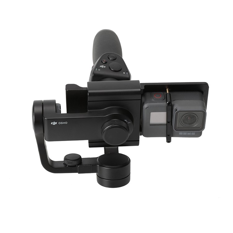 Gimbal Switch Mount Plate Adapter for GoPro Hero 6/5/4 Session/4/3+/3/2/1, SJ4000/SJ5000/SJ6000, Xiaomi Yi-11