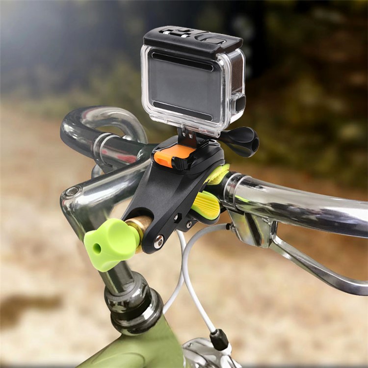 AT713 Metal Bicycle Bike Handlebar Bracket Mount for Gopro Hero 4/3+/3/2/1/SJ4000/SJ5000/SJ6000/Xiaomi Yi/Hero 5/Hero 6-14