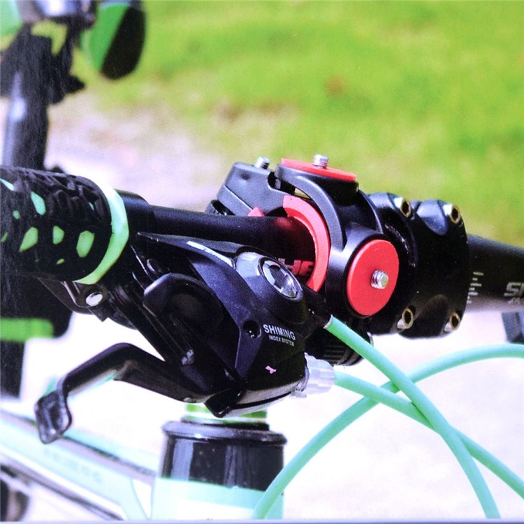 Universal Bicycle Bike Handlebar Clip Mount for GoPro/SJCAM/Xiaomi Yi/Mobile Phone-8