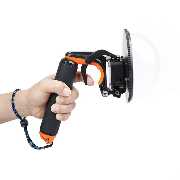 AT710 Dome Port Underwater Diving Photography for GoPro Hero5 / Hero6 - Orange-13