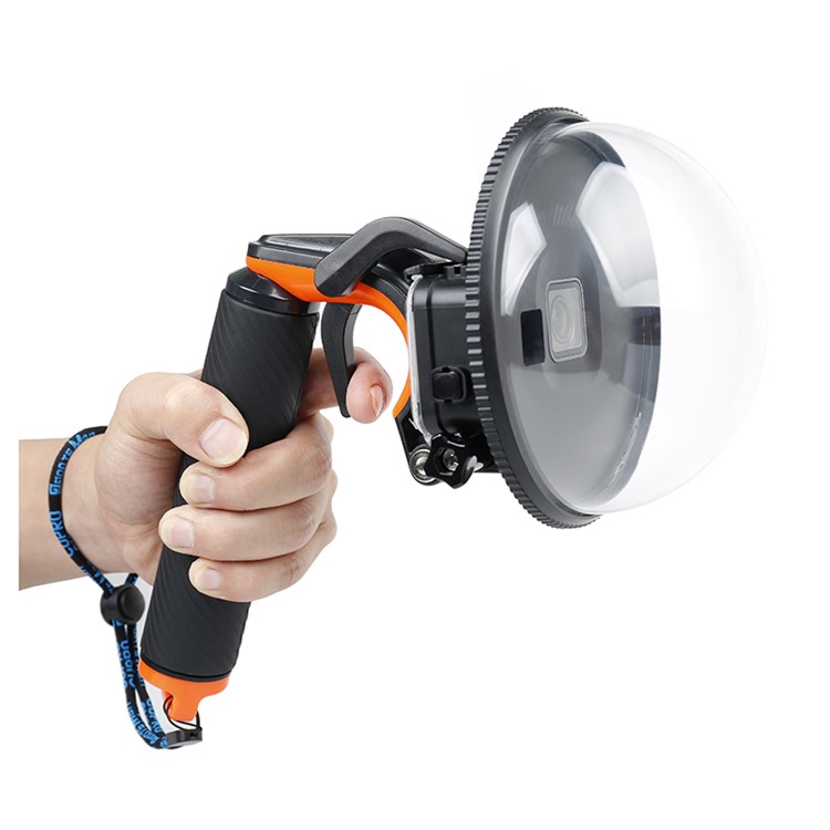 AT710 Dome Port Underwater Diving Photography for GoPro Hero5 / Hero6 - Orange-14