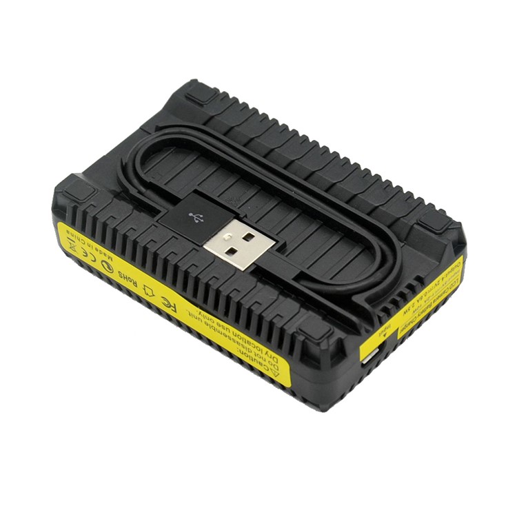 Portable LCD Display Two Slots Battery Charger for GoPro Hero 6/5-3
