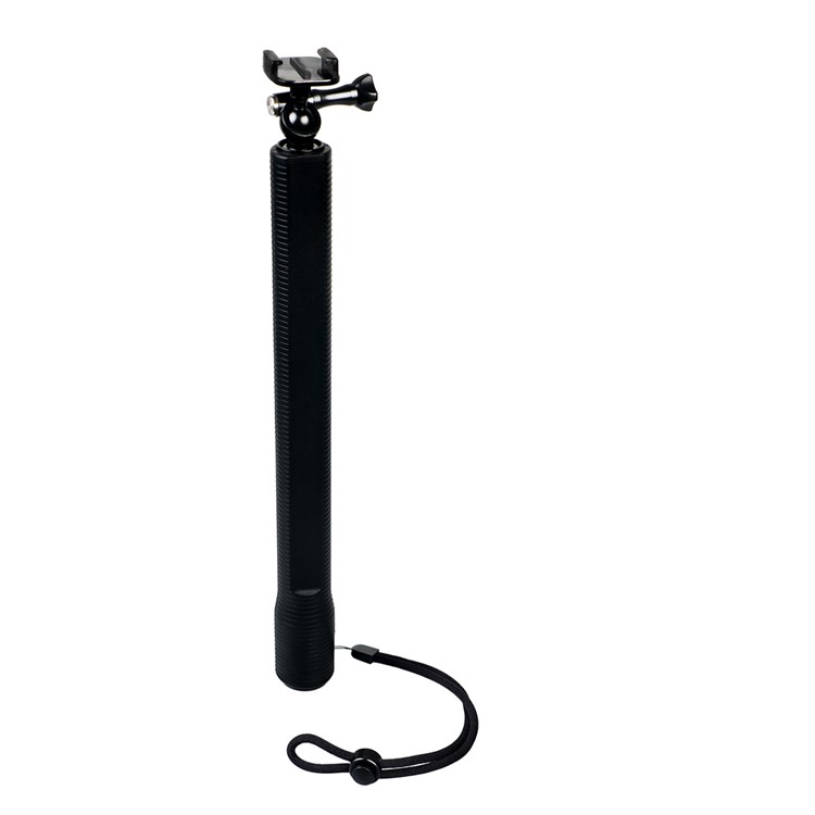 AT706 Aluminum Alloy Extension Pole Monopod Selfie Stick with Strap for GoPro Hero 4/3+/3/2/1/SJ4000/SJ5000/SJ6000/Xiaomi Yi/GoPro Hero4 Session/Hero 5/Hero 6-1