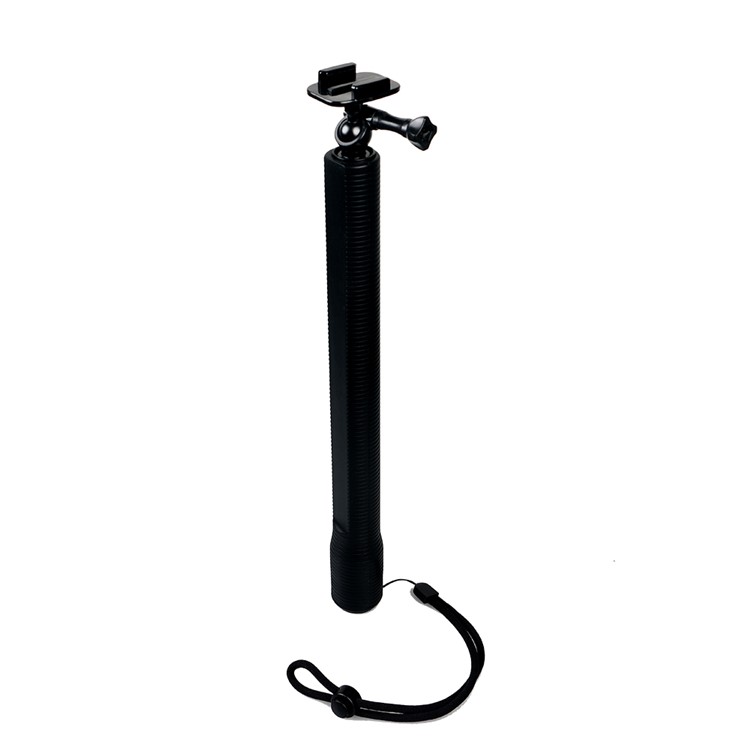 AT706 Aluminum Alloy Extension Pole Monopod Selfie Stick with Strap for GoPro Hero 4/3+/3/2/1/SJ4000/SJ5000/SJ6000/Xiaomi Yi/GoPro Hero4 Session/Hero 5/Hero 6-4