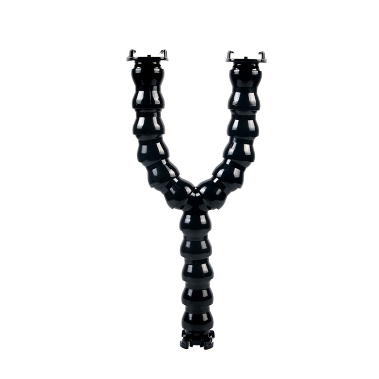 Dual Snake Arm Jaws Flex Clamp Mount for GoPro Hero 6/5/4 Session/4/3+/3/2/1, SJ4000/SJ5000/SJ6000, Xiaomi Yi-2