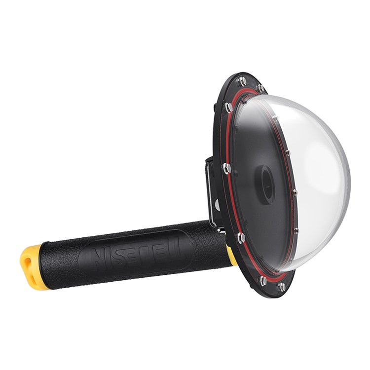 TELESIN Waterproof Housing Diving Mask Diving Dome Port for SJCAM SJ6 / SJ7 Action Camera-5