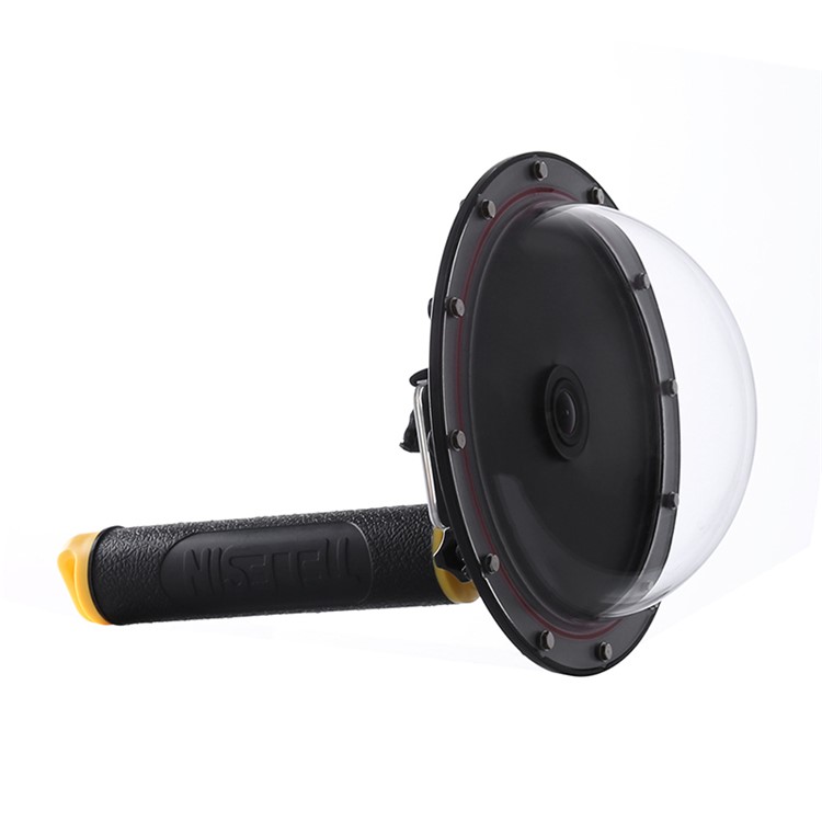 TELESIN Waterproof Housing Diving Mask Diving Dome Port for SJCAM SJ6 / SJ7 Action Camera-6