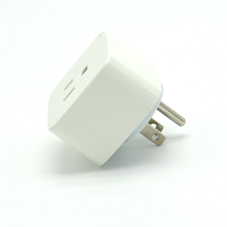 AE04 Portable Smart WiFi Repeater Wall Charger Adapter 2-in-1 - US Plug-1