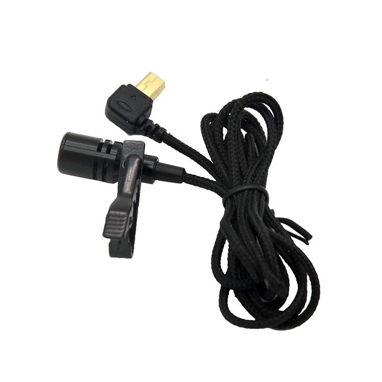 AZKTE Professional USB Stereo External Microphone for GoPro Hero 4/3/3+ Action Camera-3