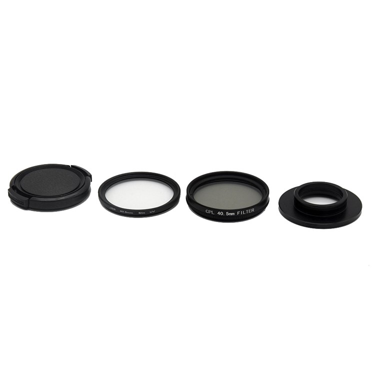 40.5mm UV/CPL Filter Lens Kit for SJCAM SJ7 Star Action Camera-4
