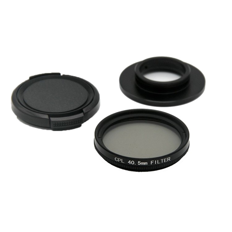 40.5mm UV/CPL Filter Lens Kit for SJCAM SJ7 Star Action Camera-6