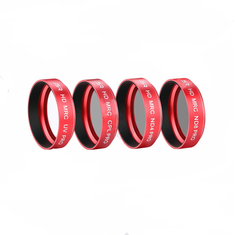 AT-M25 4-in-1 ND4 + ND8 + CPL + UV Lens Filter Kit for Xiaomi Mi Mijia Mini Action Camera-10