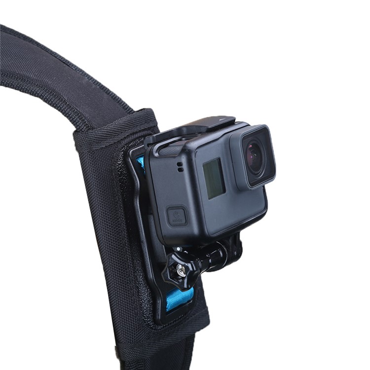 TELESIN Sangle À Fixation Rapide Épaule Sac À Dos Caméra Monture Pour Gopro, SJCMA, xiaomi Yi-8